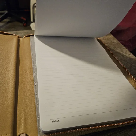 Kikki.K Large Tan Padfolio - Picture 4 of 8